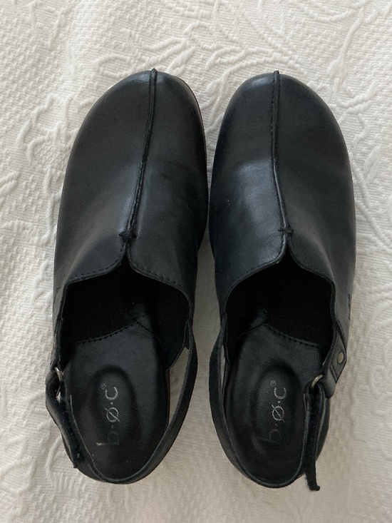 B.O.C. Shoes - BOC leather clogs in black
